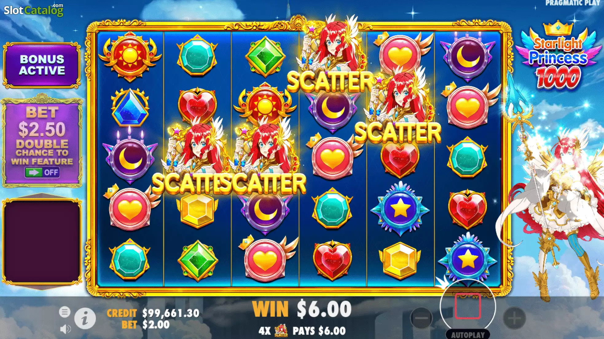 Starlight Princess 1000 — screenshot 4