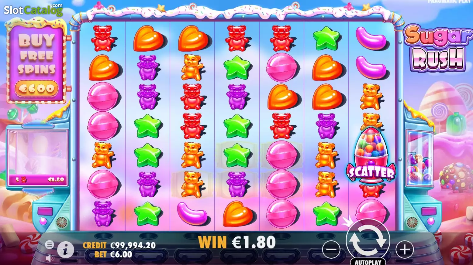 Sugar Rush — Big Win